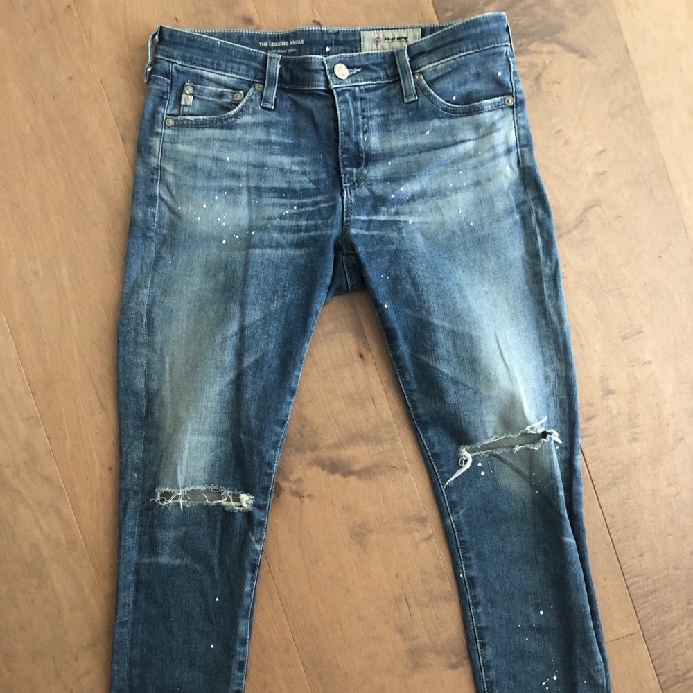 AG super skinny ankle jeans